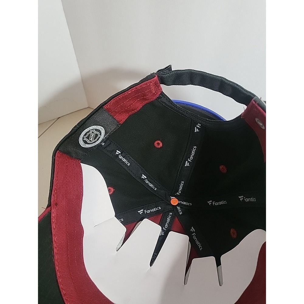 Fanatics Phoenix Coyotes Hat Cap Adjustable Strapback NHL New Red Pack Pride - Picture 6 of 7